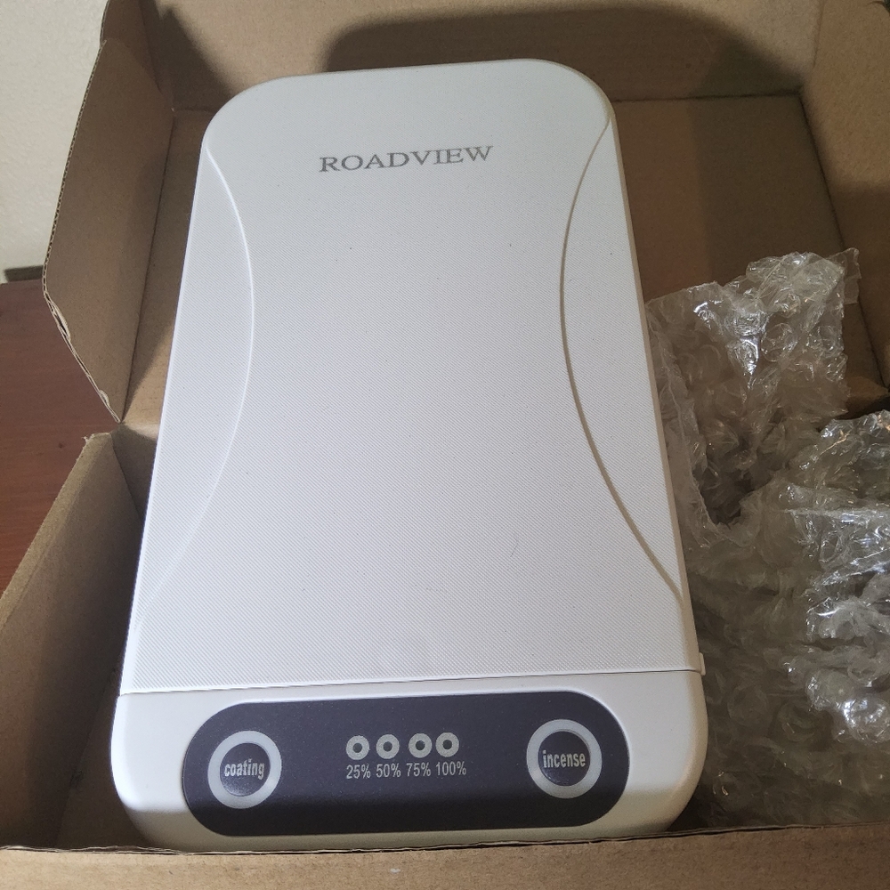 ROADVIEW UV Disinfection Device 25% 50% 75% 100% Progress Indicators -
